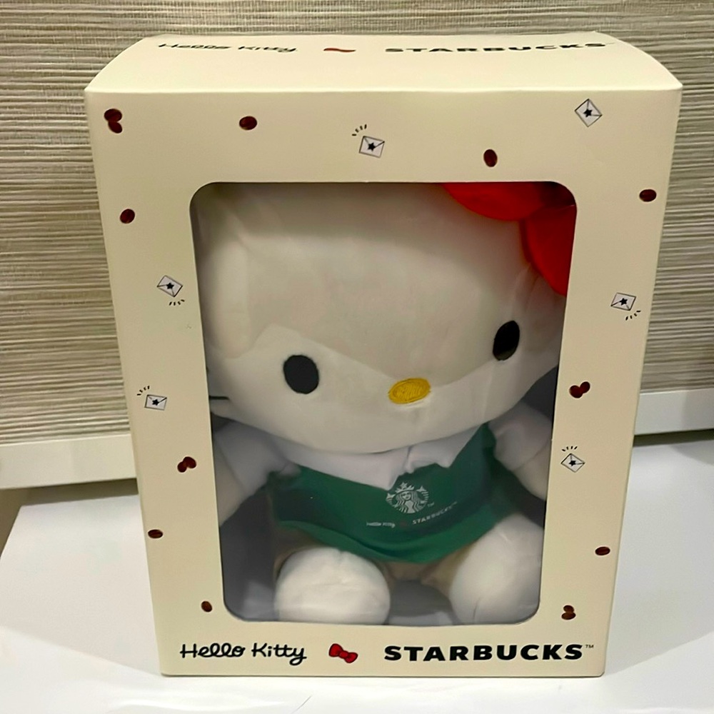 NIB Starbucks Hello Kitty Plush 2025